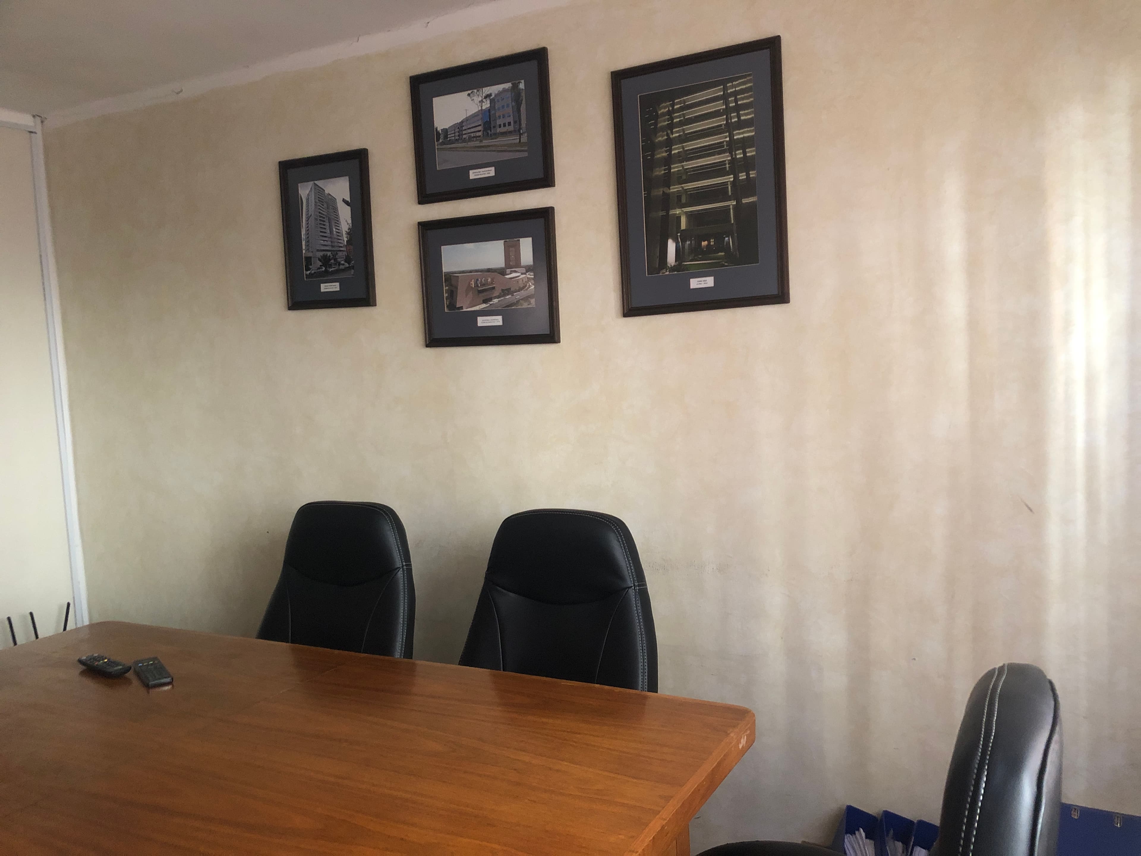 Vista de la remodelación