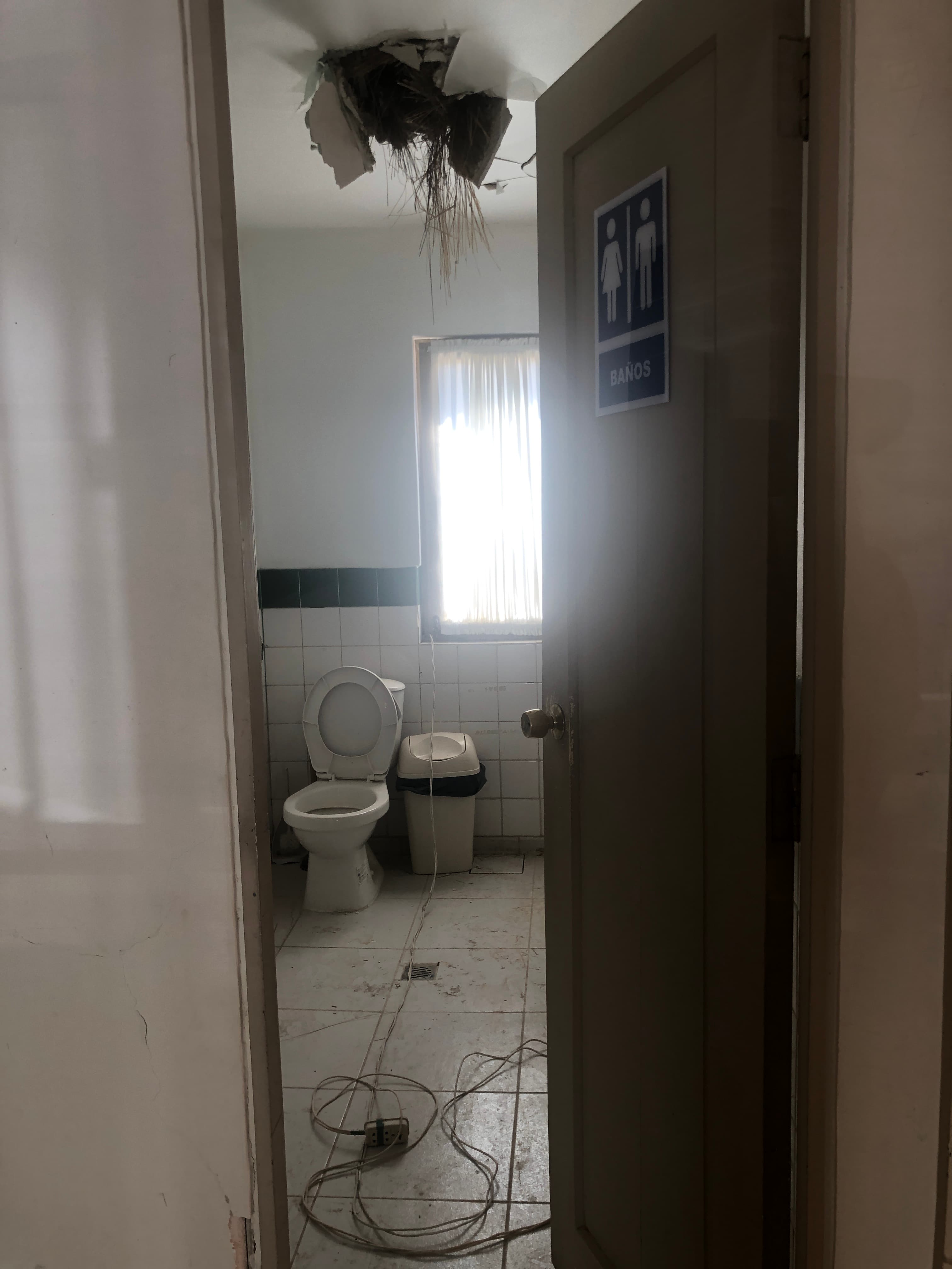 Vista de la remodelación