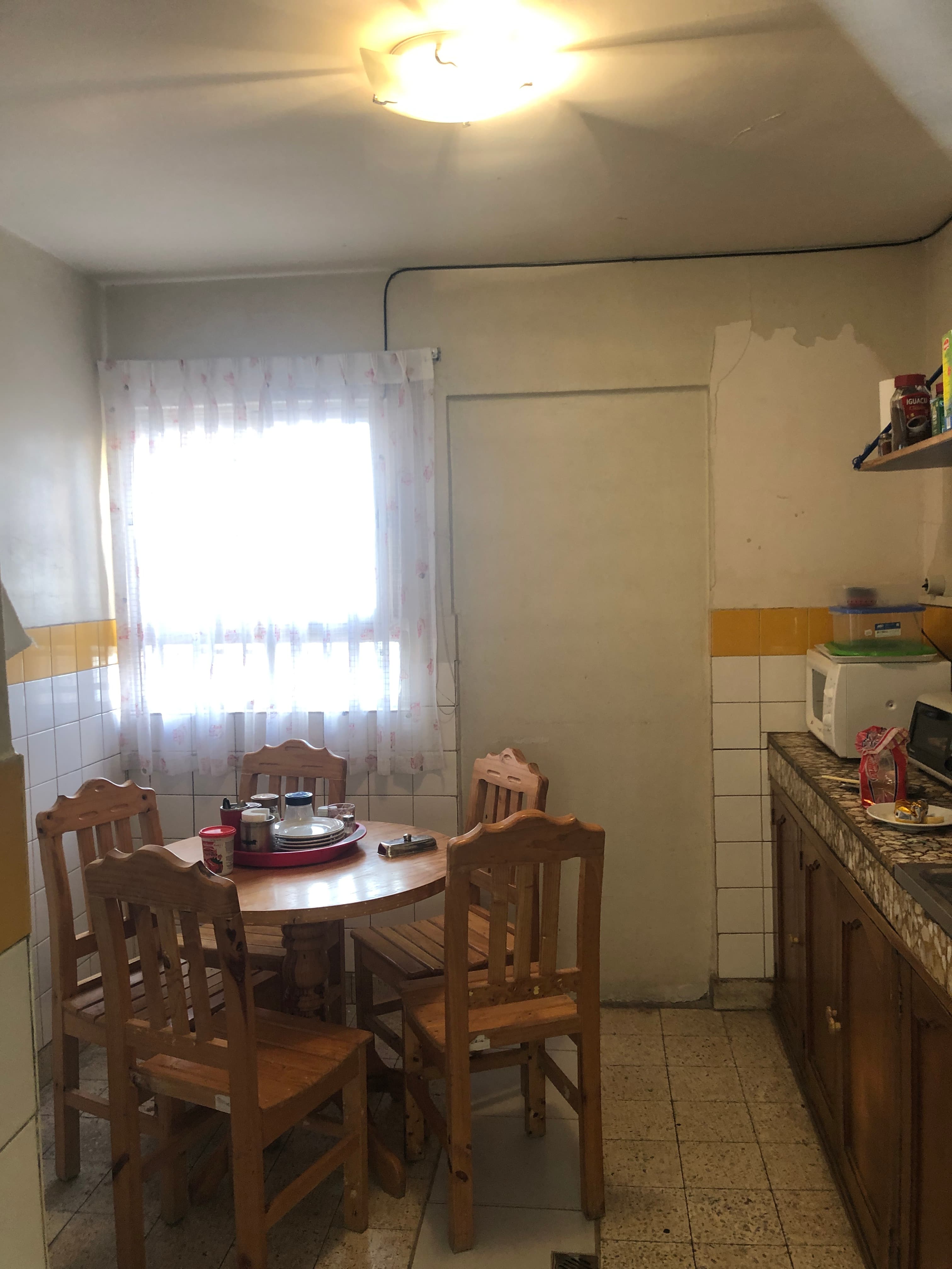 Vista de la remodelación